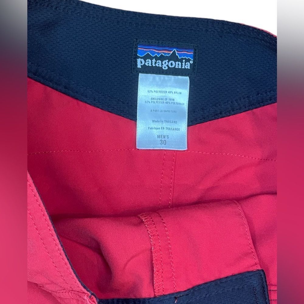 Patagonia Red Board Shorts Size 30 - Picture 4 of 5